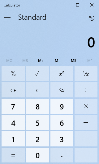 Calculator deals for windows