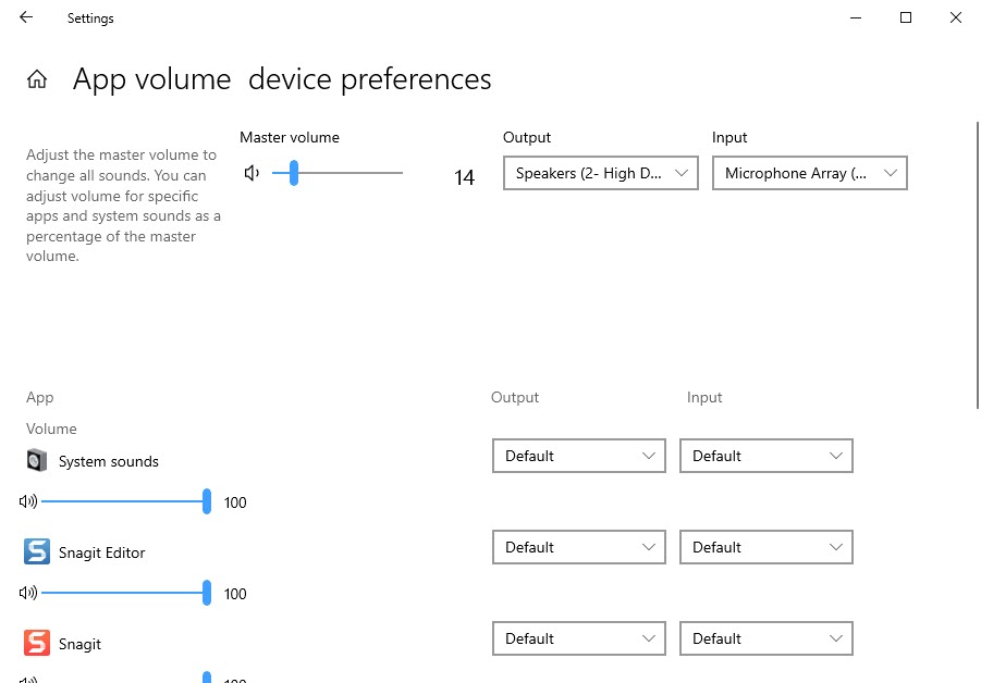 Manage Speaker and Microphone Properties in Windows 10 windows.do