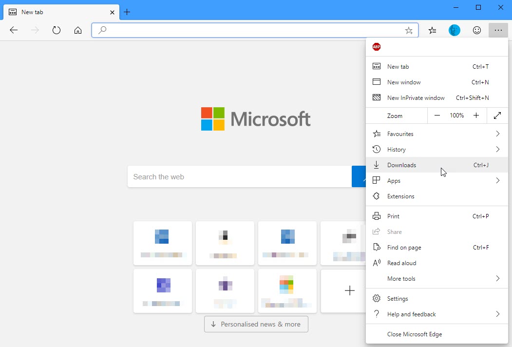 where does microsoft edge download to