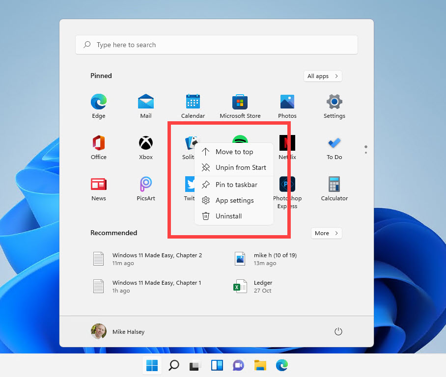 Using the Windows 11 Start Menu – windows.do