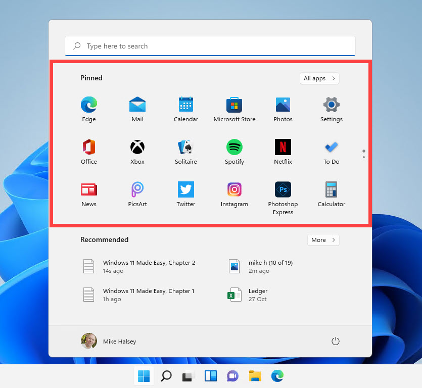 Using the Windows 11 Start Menu – windows.do