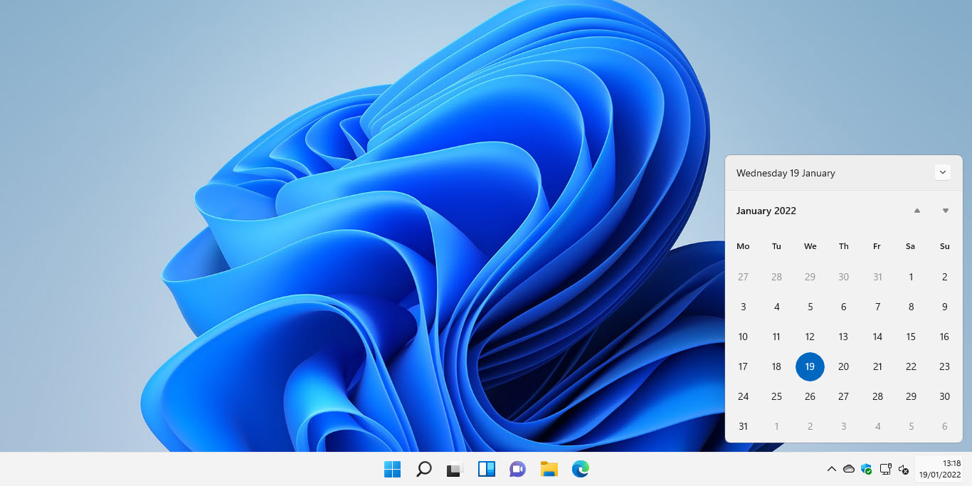 Make the Most of the Windows 11 Desktop Clock and Calendar windows.do