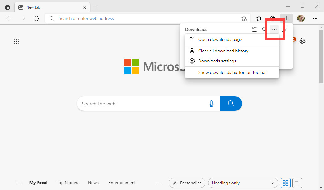 Manage Downloads in Edge in Windows 11 –