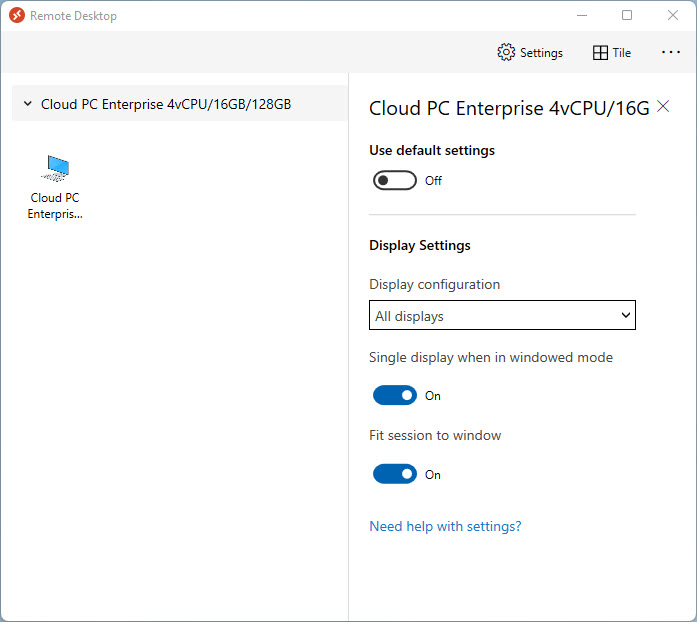 Welcome to your Windows 365 Cloud PC